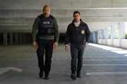 Sam Hanna (LL Cool J, l.); Nick Torres (Wilmer Valderrama, r.) Sam Hanna (LL Cool J, l.); Nick Torres (Wilmer Valderrama, r.)