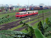 Ausfahrt in der Hafenstadt Douala.