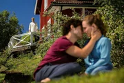 Foto v.l.: Birger (Bernd-Christian Althoff),Mikael (Manuel Mairhofer), Liv (Franziska Wulf)