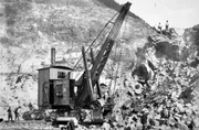 Dampfbagger 1920. Dampfbagger 1920.