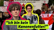 Host Valentin (l.) und Protagonist Lenni heute zum Thema "Bundeswehr (2) - Wehrdienst? Nein danke!" Host Valentin (l.) und Protagonist Lenni heute zum Thema "Bundeswehr (2) - Wehrdienst? Nein danke!"