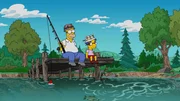 Da die Situation zwischen Homer und Bart immer mehr eskaliert ist, beschlie&szlig;t er, stattdessen Milhouse als Ersatz zum Angeln mitzunehmen ...