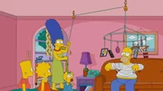 Damit Homer sich mit seinem Gips nicht zur Tode langweilt, hat sich seine Familie etwas ganz Besonderes überlegt ... Damit Homer sich mit seinem Gips nicht zur Tode langweilt, hat sich seine Familie etwas ganz Besonderes überlegt ...