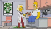Marge macht Homer (r.) krank und treibt ihn in den Wahnsinn. Marge macht Homer (r.) krank und treibt ihn in den Wahnsinn.