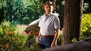Forrest Fenn actor looking around in the woods Forrest Fenn actor looking around in the woods