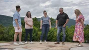 Baylen Dupree, Marlene and Colin Dooley, and Colleen Heath touring The Seclusion wedding venue with Brian Daniel Baylen Dupree, Marlene and Colin Dooley, and Colleen Heath touring The Seclusion wedding venue with Brian Daniel