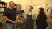 (v.l.n.r.) Frank Rosin: Koch Bennet Kompsert; Betreiberin Janin Niele. (v.l.n.r.) Frank Rosin: Koch Bennet Kompsert; Betreiberin Janin Niele.