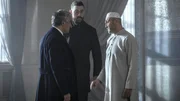 L-R: Piter Marek as Rashid Bashar, Zeeko Zaki as Special Agent Omar Adom 'OA' Zidan and David Diaan as Imam Mustafa L-R: Piter Marek as Rashid Bashar, Zeeko Zaki as Special Agent Omar Adom 'OA' Zidan and David Diaan as Imam Mustafa