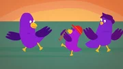 Fieps Eltern tanzen zum schönen Flötenspiel von Fieps. Fieps Eltern tanzen zum schönen Flötenspiel von Fieps.