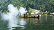 Fronleichnahmsschützen in Hallstatt - es sind auch Evangelische dabei. Fronleichnahmsschützen in Hallstatt - es sind auch Evangelische dabei.