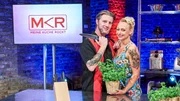 Die Kandidaten Sandra und Alexander.