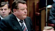 1978: Franz Josef Strauß nimmt im Landtag die Wahl zum Bayerischen Ministerpräsidenten an.