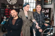 Frank Flitz (l), Danielle Colby Cushman (m), Mike Wolf (r).