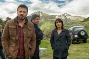 Samuel Le Bihan (Alex Hugo), Lionnel Astier (Angelo Batalla) et Marilyne Canto (Dorval)