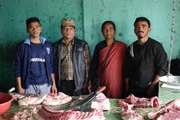 Die Diengdoh Familie in Sorha