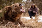 Grizzly bear and Patrick Aryee