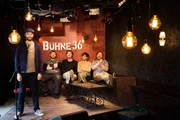 V.li.: Marc-Uwe Kling, Boris the Beast, Maik Martschinkowski, Sebastian Lehmann und Julius Fischer.