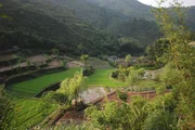 Landschaft von Gong Geng Shu Yuan