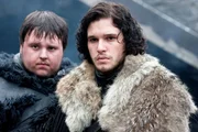 L-R: Samwell Tarly (John W. Bradley), Jon Snow (Kit Harington)