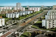 Wohnsiedlungen wie die Neue Vahr in Bremen linderten die Wohnungsnot nach dem 2. Weltkrieg. Später gerieten sie als Wohnmaschinen in Verruf.