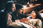 In zwei Teilen: "Bernadette von Lourdes (1)" Im Bild: Roger Souza als Francois, Maria D'Aires als Louise, Angele Osinski als Bernadette.