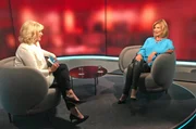 Dagmar Wöhrl (r.) zu Gast bei Inga Kühn (l.)