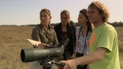 Vogelbeobachtung mit St. Martins Ranger im Seewinkel in Servus TV's "Sommergluecksmomente - Im Burgenland" in Oesterreich.
