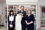 V.l.: Claudia Winkleman, Patrick Grant, May Martin