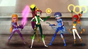 L-R: Mysticon Knight, Mysticon Dragon Mage, Mysticon Ranger, Mysticon Styker.