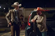 L-R: Fiore (Tom Brooke), DeBlanc (Anatol Yusef)
