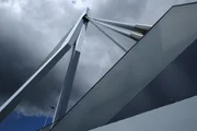 Die Erasmusbrücke in Rotterdam.