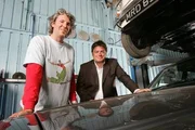 Edd China and Mike Brewer