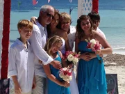 Couple Shafter Buddy Wyatt and Paula Johnson Wyatt with their kids