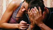 JWOWW comforts Ronnie after the fight.