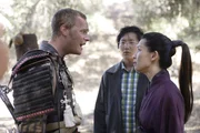 (v.l.) Kensei (David Anders), Hiro Nakamura (Masi Oka) und Yaeko (Eriko Tamura)