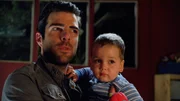 Sylar (Zachary Quinto, l.), Matt Parkman Jr. (Quin oder Reed Baron)