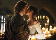 Frisch getraut: Sam Heughan als Jamie Fraser, Caitriona Balfe als Claire Randall