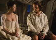 Aufregende Hochzeitsnacht: Caitriona Balfe als Claire Randall, Sam Heughan als Jamie Fraser