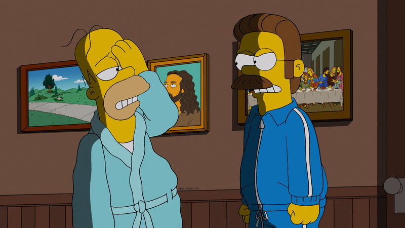 Simpsons Homer Isst Sich Selbst