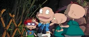 Haben viel Spaß auf der einsamen Insel: (v.l.n.r.) Chucky, Tommy, Phil und Lil ...