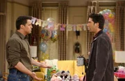 Gute Freunde: Ross (David Schwimmer, r.) und Joey (Matt LeBlanc, l.) ...