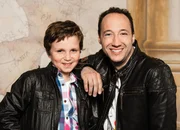 Liron Blumberg ,10, mit Pate Ritschi