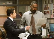 Plötzlich Gegner: Warren Brown als DS Justin Ripley, Idris Elba als Detektiv John Luther