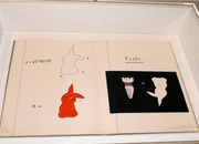 "Das Schulheft" von Meret Oppenheim, 1930: fotografiert in der Retrospektive Meret Oppenheim 2013