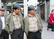 In der fremden Stadt: Maurice Aufair als Léon, Jean-Luc Borgeat als Willy Pralong, Henri-Marcel Eggs als Lucien Pralong