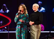 Annal Rossinelli und Moderatorin Susanne Kunz