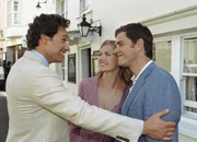Begrüssung: Patrick Gräser als Mick, Nina Bott als Samantha, Oliver Boysen als Tom