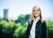 Moderatorin Katharina Locher