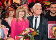 Modertor Guido Cantz mit Francine Jordi