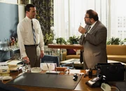 Spritze vom Doktor: Jon Hamm als Don Draper, Rick Zieff als Dr. Shelly Hecht
